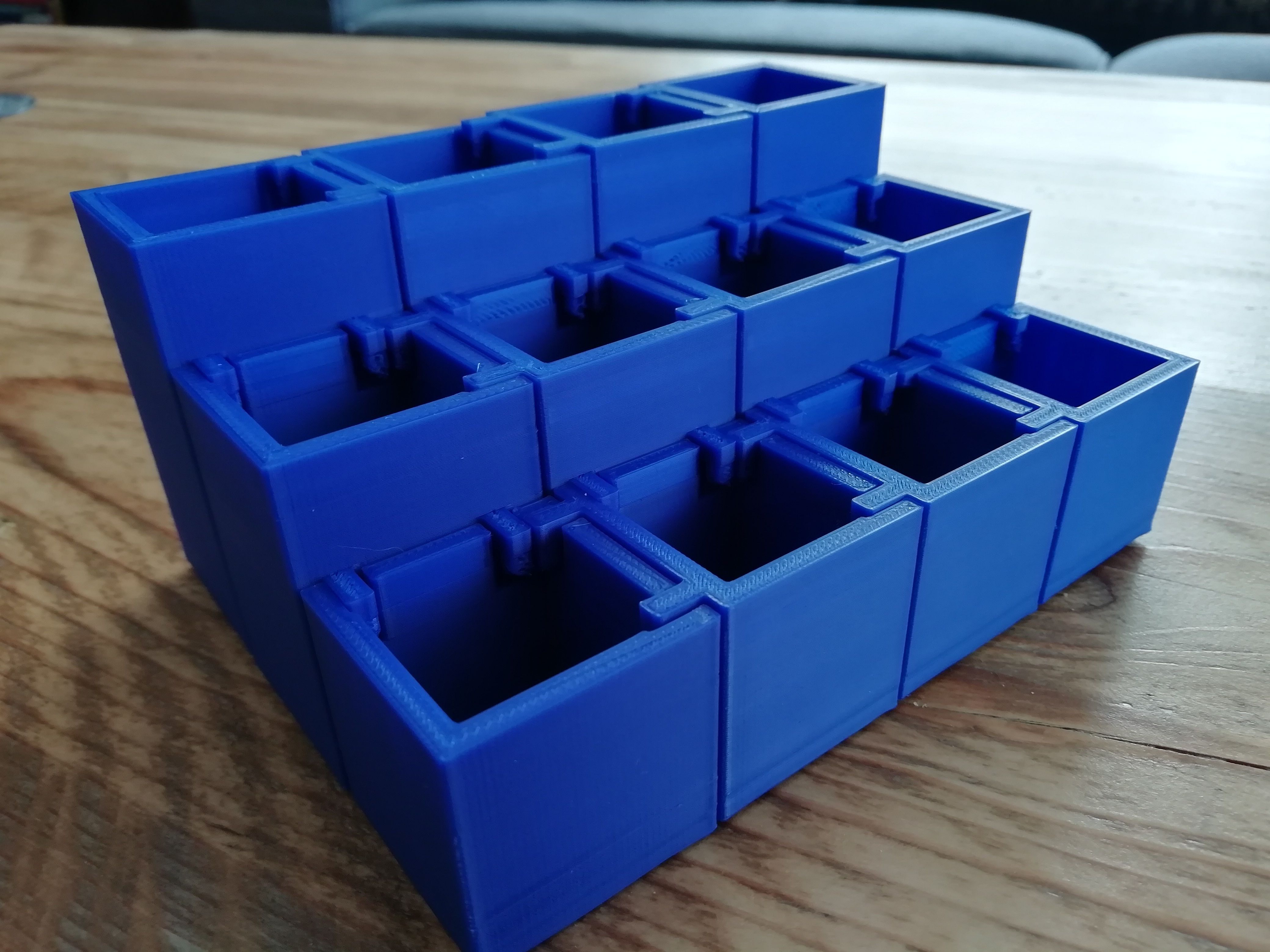 cubes_1.jpg Download STL file Make-up organizer • 3D printable template, eAgent