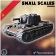 3.jpg KV-1 M1940 (version réduite) - Armée soviétique WW2 Second Monde Front de l'Est Ostfront RPG Mini Hobby