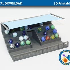 with-header.png 3D file Stadium for Marble Sports Racing System - A Modular Marble Racetrack Toy - STEM Toy・3D print model to download, Brease