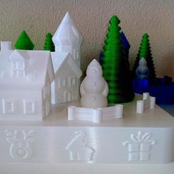 Village 3D printer designs to download・Cults