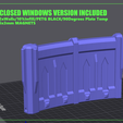 Closed-Windows.png COLOSSEUM RUINS / STL easy print NO supports needed / Different Designs