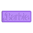 CARTEL.stl BARBIE Letters and Numbers (old) | Logo