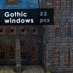 gothicwindows.jpg Gothic windows set