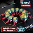Flexi_Caterpillar_02.jpg Cute Flexi Print-in-Place Caterpillar with 3MF Included!