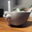 PXL_20231203_200427638.jpg Миска для кошек - многоцветный принт