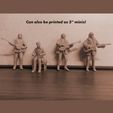 minis.jpg John Lennon Beatles Get Back Rooftop 8" figure