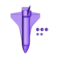 SPACE SHUTTLE.png Archivo OBJ gratuito Space Shuttle・Idea de impresión 3D para descargar