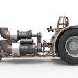 eee |) | ire __l & LoS — Sean Diecast Pulling tractor with 4 jet engines Version 2 Scale 1:25