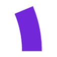 3.10 45degree banked curve for magless racing.stl 45 degree BANKED CURVE compatible with Scalextric slot car track