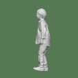 DOWNSIZEMINIS_boy_stand173d.jpg ASIAN BOY STAND FOR DIORAMA PEOPLE CHARACTER