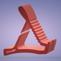 1_cr.png Free STL file Flexible Phone Stand v2.0・Design to download and 3D print