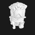 doge01.png Thanos Shaped Bulldog（scanned by Revopoint POP）