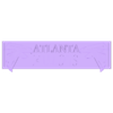 Atlanta Falcons Banner 2.stl Atlanta Falcons banner 2