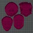 titansfacepho.png Titan Colossal Jaw Female Armor Faces Cookie Cutters Attack of Titan Shingeki No Kyujin