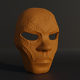 2.png Masquerade Party Face Mask - Human Face Mask 3D print model