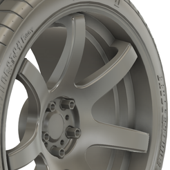 1/24 Work Wheels・4 3D Models & STL Files to Download・Cults