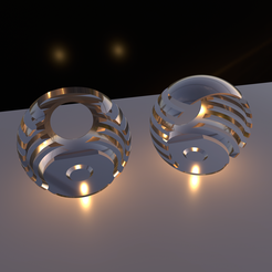 Futuristic-tea-light_WithRoof.png Футуристический держатель для чая с крышей или открытым верхом