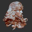 4.jpg Wonder  Woman headsculpt for Mezco one:12