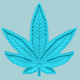 c3.png Cannabis Leaf - Molding Artificial EVA Craft