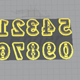 Captura1.PNG Fichier STL gratuit Coupeur de numéros・Objet pour impression 3D à télécharger