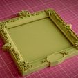 DSC04964-2.jpg Baroque Picture Frame Square 13 x 13 cm (5.1 x 5.1) inches