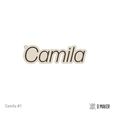 camila-1.jpg Camila Key Chain (Contact me to get your personalized design)