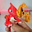Charmeleon - Flexi Articulated Pokémon (Druck an Ort und Stelle, keine Stützen)