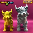 IMG_2225.jpg FANTASTICRAFT3D - Viking Dog - Flexi FDM 3D Print model