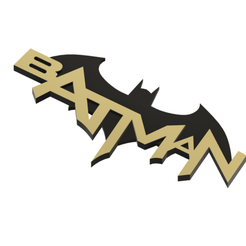 Logo_Batman_Arkham_Knight_v1.png Free STL file Logo Batman Arkham Knight・Design to download and 3D print, Upcrid