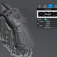 a Hollowing 2D a) Crests? = iS) Pee ea Pa 3D file Deadpool Infinity Gauntlet・3D printable model to download, tarkantos