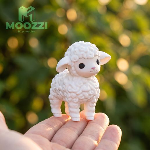Sheep Figurine STL 3D Print Kids Toy Farmhouse 0066