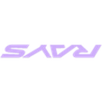 RAYS logo.stl Rays Volk Racing Rim & Keychain