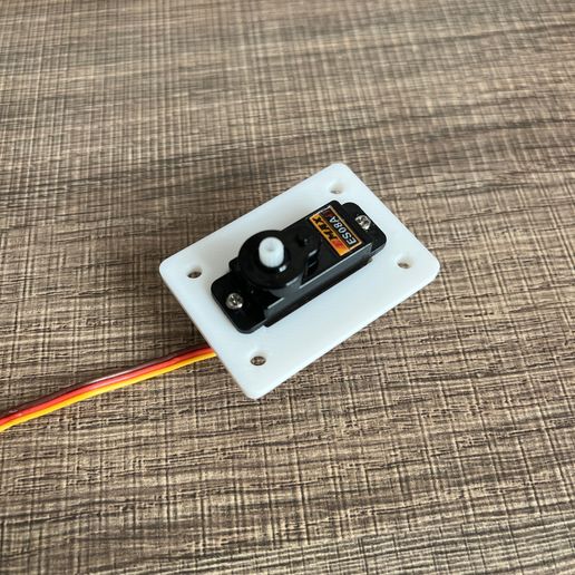RC Servo Mount / Mounting Plate (9g)