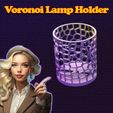 1.jpg Voronoi Lamp Holder