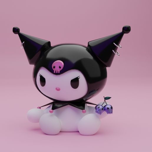 👾 クロミ3Dモデル・ STL ファイル（用）・Cults