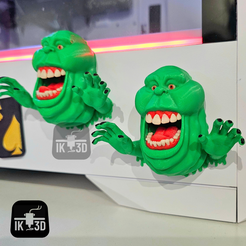 Pic-2024-04-19T201652.038.png Slimer from Ghostbusters Magnet / 3MF Included / No Supports