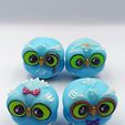 IMG_20230416_071502.jpg Cute cartoon owl`s with big eyes, family pack