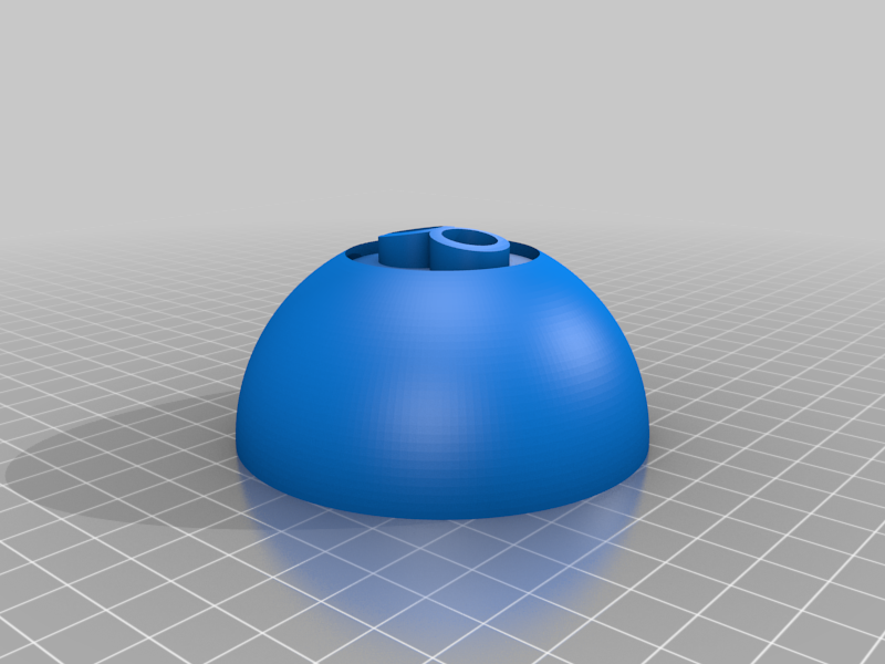 Magic_8_ball_Top.png Descargar archivo STL gratis Bola 8 mágica • Modelo para la impresora 3D, fhogphil