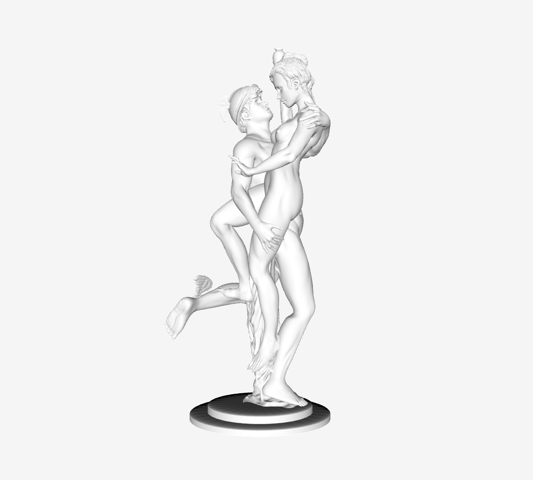 Capture d’écran 2018-09-21 à 15.55.40.png Download free STL file Mercury Abducting Psyche at The Louvre, Paris • 3D print template, Louvre