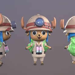 Chopper.jpg STL file Chopper | One Piece・3D printer design to download