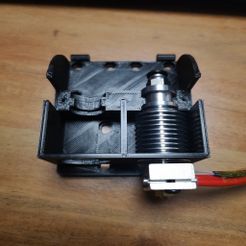 IMG_20191204_194524.jpg 3D-Datei E3d v6 Dual Hotend Halterung kostenlos・Design zum 3D-Drucken zum herunterladen
