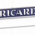 Lettres.jpg Lumineux RICARD Logo