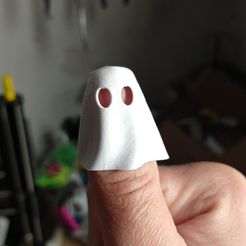 IMG_20210603_142948525.jpg Archivo STL Fantasma para dedo - Ghost Finger・Design para impresora 3D para descargar