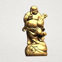 TDA0070 Metteyya Buddha 04 - 88mm - A01.png Download free file Metteyya Buddha 04 • 3D printing design, GeorgesNikkei