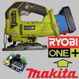 01.jpg STL file MAKITA on Ryobi ONE+ Adapter・3D printable design to download