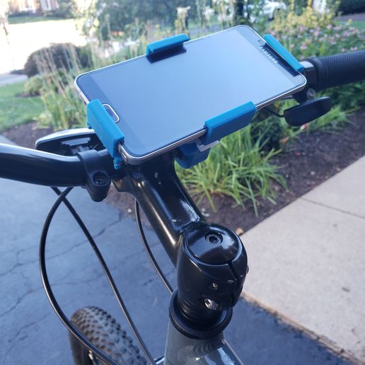 4-way Interlocking Phone Mount for Bikes and scooters 3D model