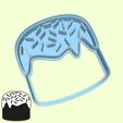 15-2.jpg Easter (pascha) cookie cutters - easter cake (kulich) (style 1)