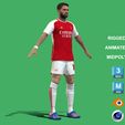 Jorghinho_2.jpg 3D Rigged Jorginho Arsenal 2024