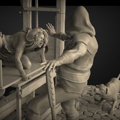 untitled.858.jpg 3D file The Executioner and the Witch・3D printable design to download