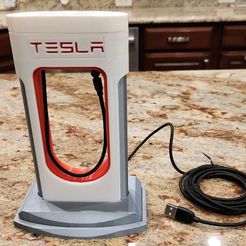 Tesla-Charger1.jpg 3D Printed TESLA Super Charger for your mobile devices